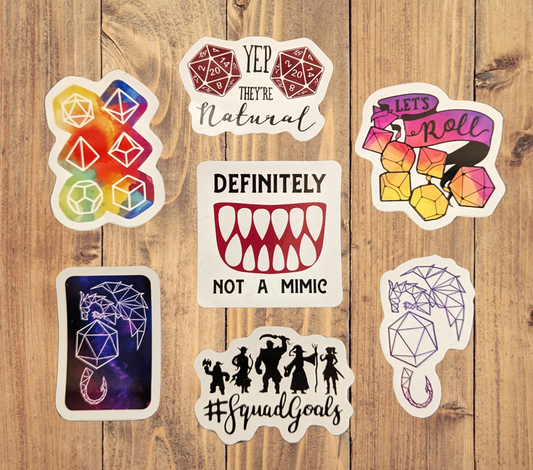 D&D Sticker Collection