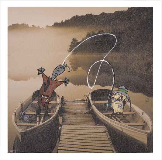 "Fishing Trip" Print