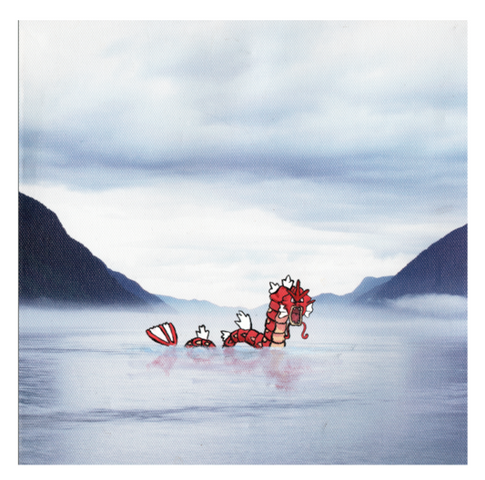 "Loch Ness Gyarados" Print