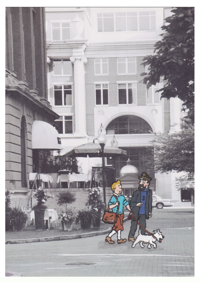 "TinTin's Afternoon Stroll" Print